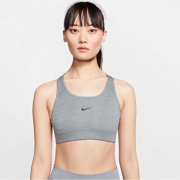 Nike Women's Victory Compression Bra | Medium | Smoke Grey - Picture 1 of 8